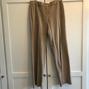 Express Camel Wide Leg Dress Pants